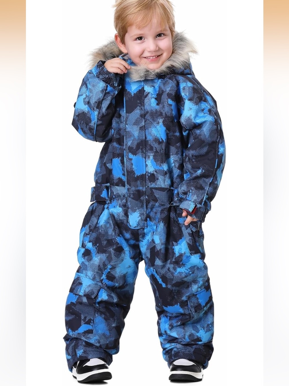 KIDS One Piece Overall Snowsuits Ski Suits Jackets C/2502-3